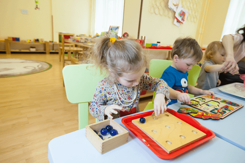 Групповые занятия для детей 2-4 лет