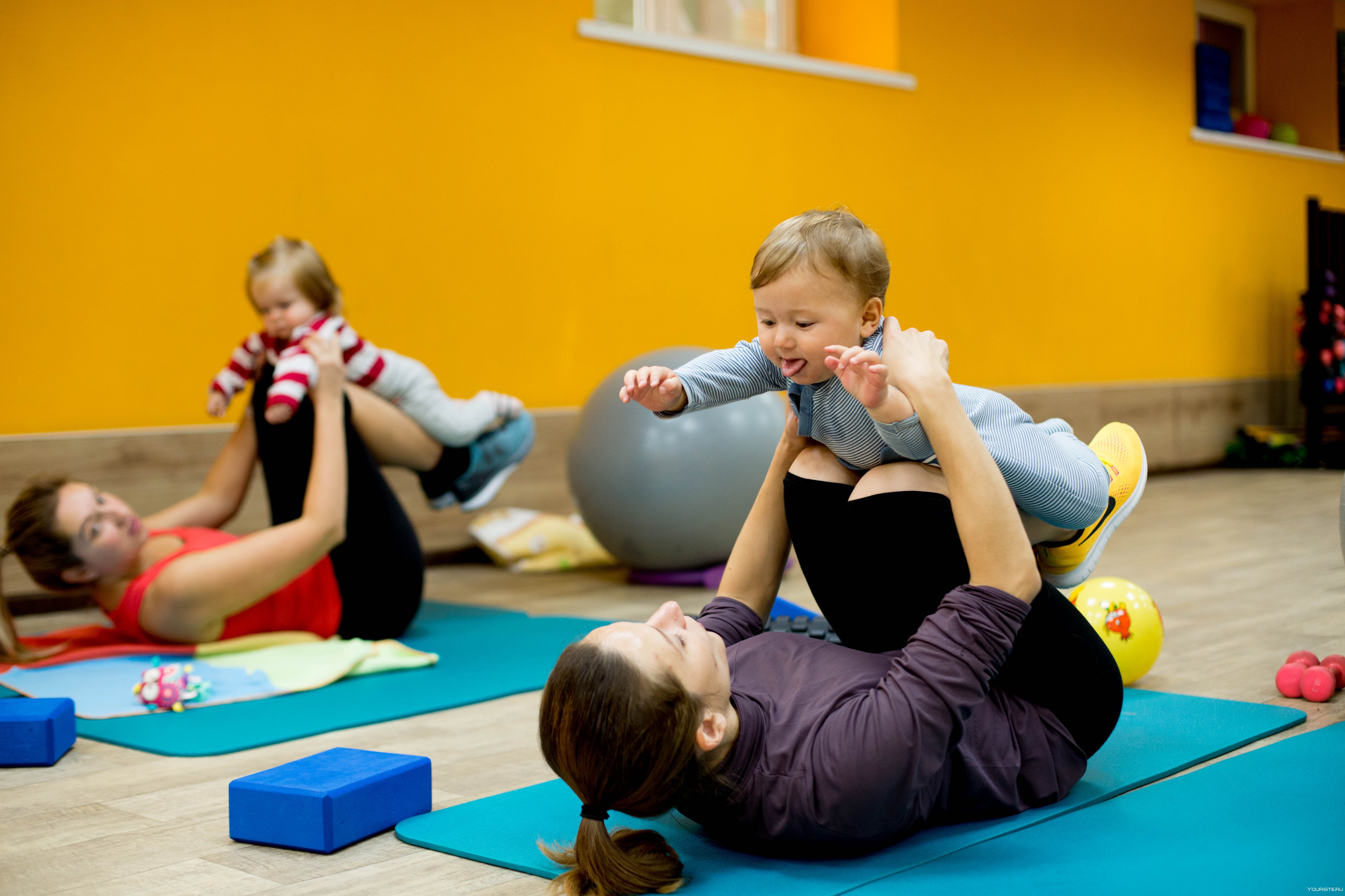 Baby & Мама Фитнес в Sankova Kids Academy Берлин