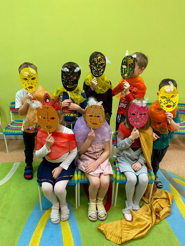 Атмосфера в детском центре Sankova Kids Academy