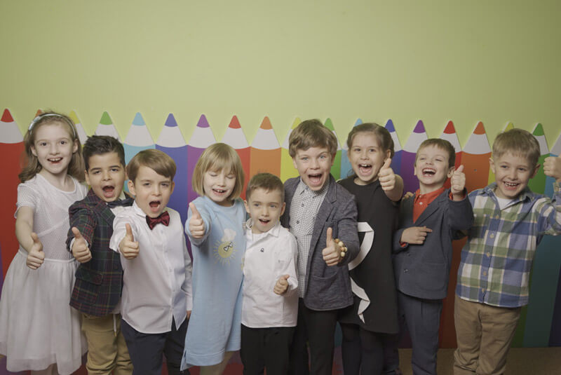 Атмосфера в детском центре Sankova Kids Academy